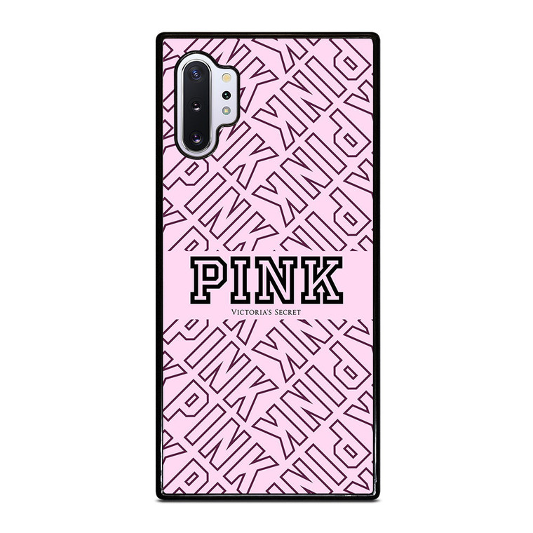 VICTORIA'S SECRET PINK LOGO PATTERN Samsung Galaxy Note 10 Plus Case Cover