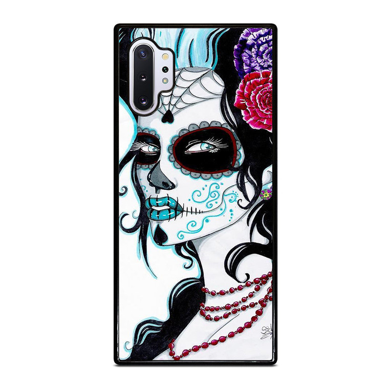 SUGAR SKULL LADY Samsung Galaxy Note 10 Plus Case Cover
