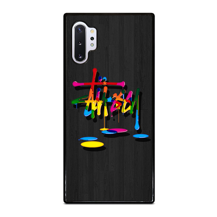 STUSSY PAINT LOGO Samsung Galaxy Note 10 Plus Case Cover