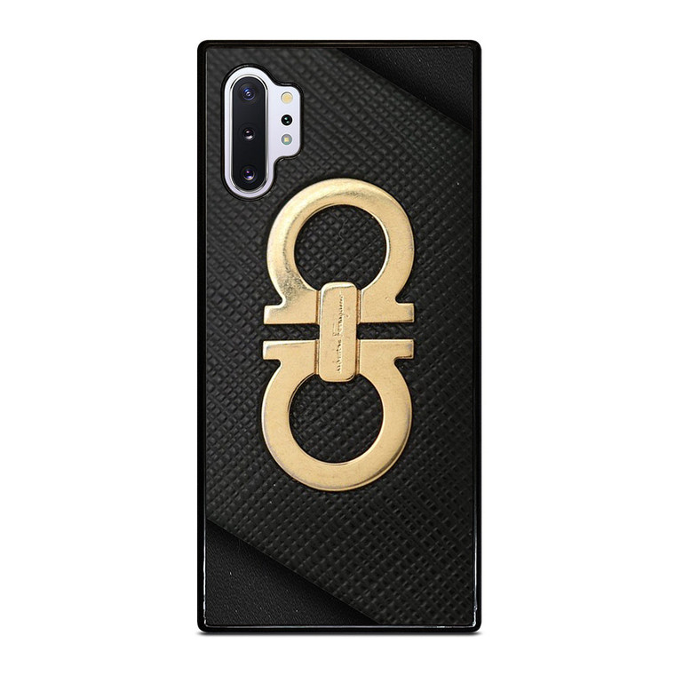 SALVATORE FERRAGAMO GOLD LOGO Samsung Galaxy Note 10 Plus Case Cover