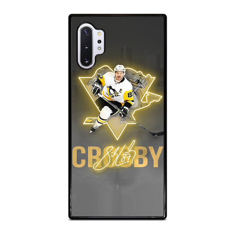 PITTSBURGH PENGUINS SIDNEY CROSBY SIGNATURE Samsung Galaxy Note 10 Plus Case Cover