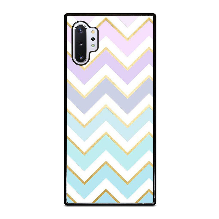 OMBRE PASTEL CHEVRON PATTERN Samsung Galaxy Note 10 Plus Case Cover