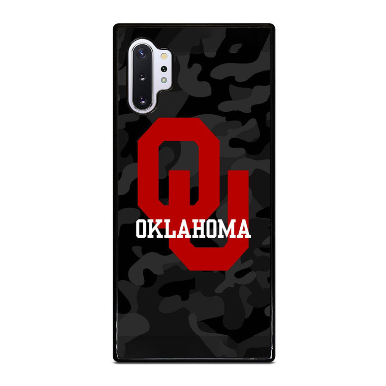 OKLAHOMA SOONERS CAMO Samsung Galaxy Note 10 Plus Case Cover