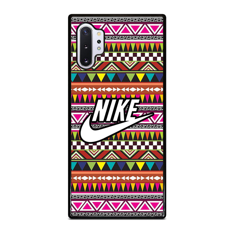 NIKE AZTEC PATTERN 3 Samsung Galaxy Note 10 Plus Case Cover