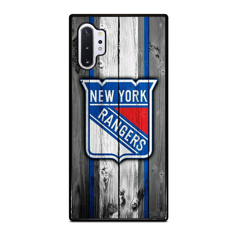 NEW YORK RANGERS WOODEN Samsung Galaxy Note 10 Plus Case Cover