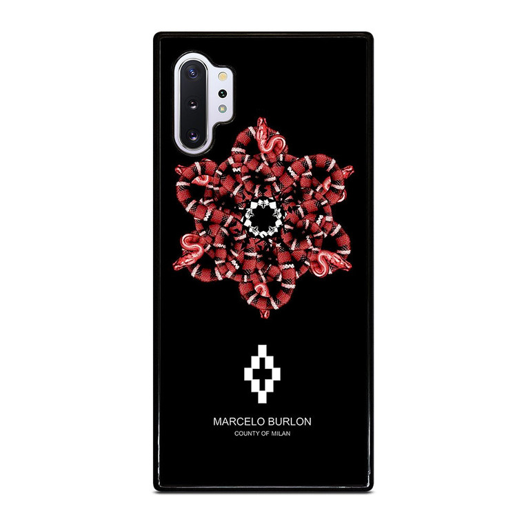 MARCELO BURLON SNAKE Samsung Galaxy Note 10 Plus Case Cover