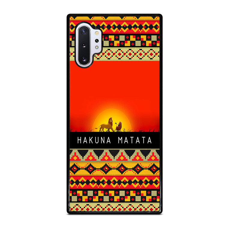 HAKUNA MATATA LION KING AZTEC 1 Samsung Galaxy Note 10 Plus Case Cover