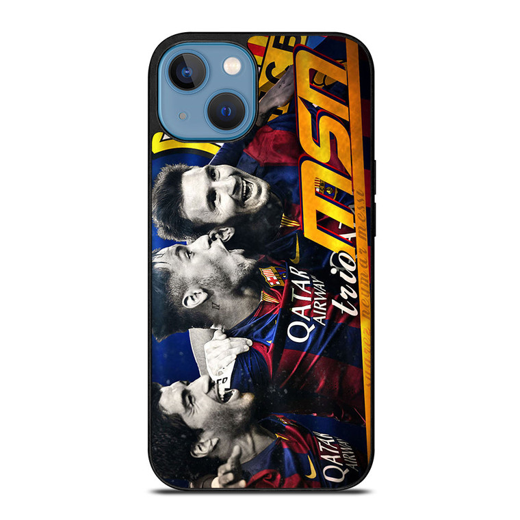 MESSI SUAREZ NEYMAR MSN 1 iPhone 13 Case Cover
