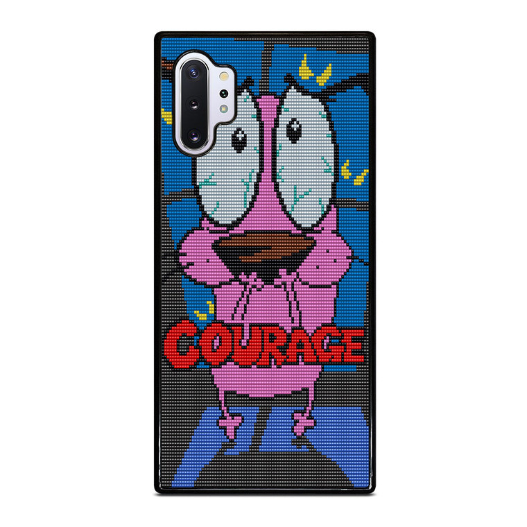 COURAGE THE COWARDLY DOG SCARED Samsung Galaxy Note 10 Plus Case Cover