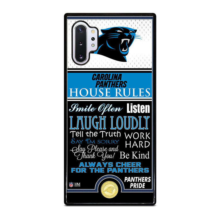 CAROLINA PANTHERS PRIDE Samsung Galaxy Note 10 Plus Case Cover