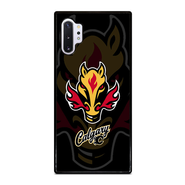 CALGARY FLAMES LOGO Samsung Galaxy Note 10 Plus Case Cover CALGARY FLAMES LOGO Samsung Galaxy Note 10 Plus Case Cover