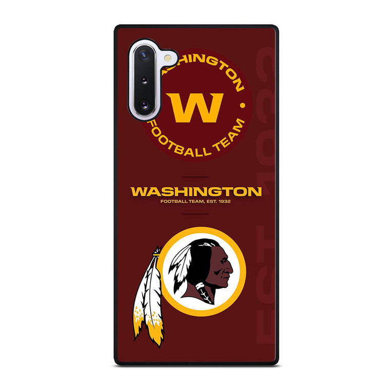 WASHINGTON FOOTBALL TEAM LOGO Samsung Galaxy Note 10 Case Cover