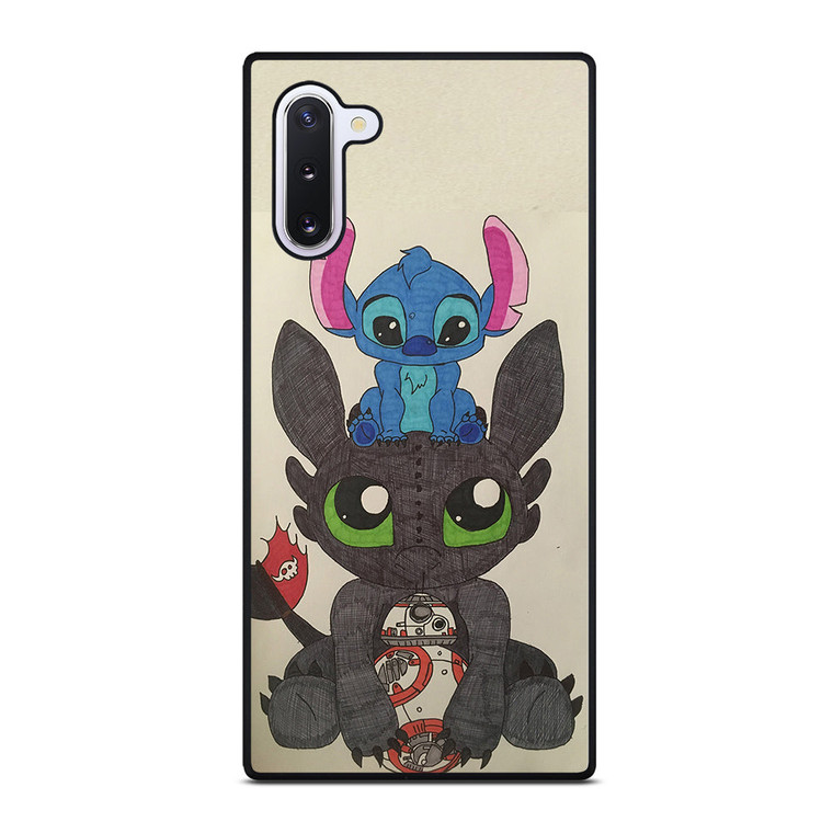 TOOTHLESS AND STITCH Samsung Galaxy Note 10 Case Cover