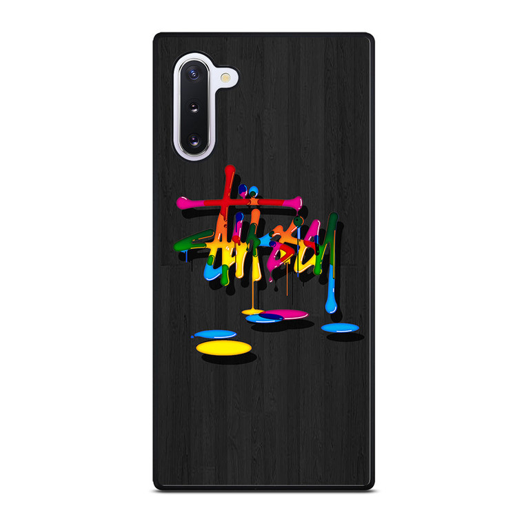 STUSSY PAINT LOGO Samsung Galaxy Note 10 Case Cover
