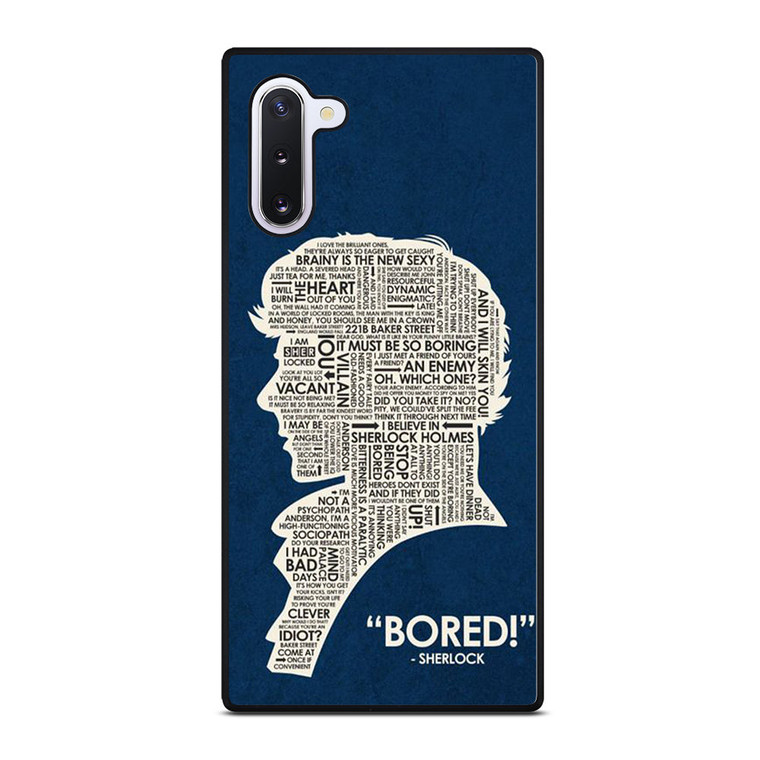 SHERLOCK HOLMES 2 Samsung Galaxy Note 10 Case Cover