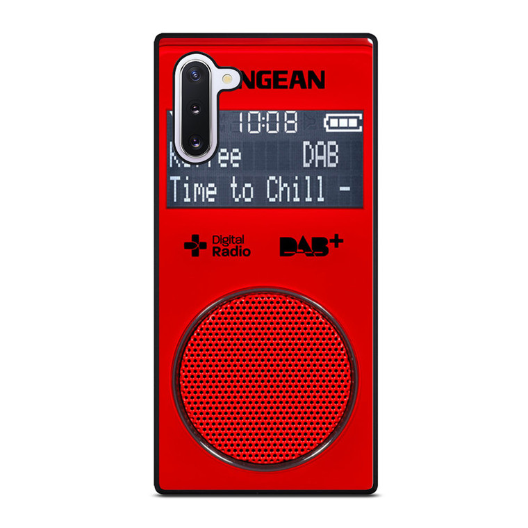 SANGEAN RED RADIO Samsung Galaxy Note 10 Case Cover