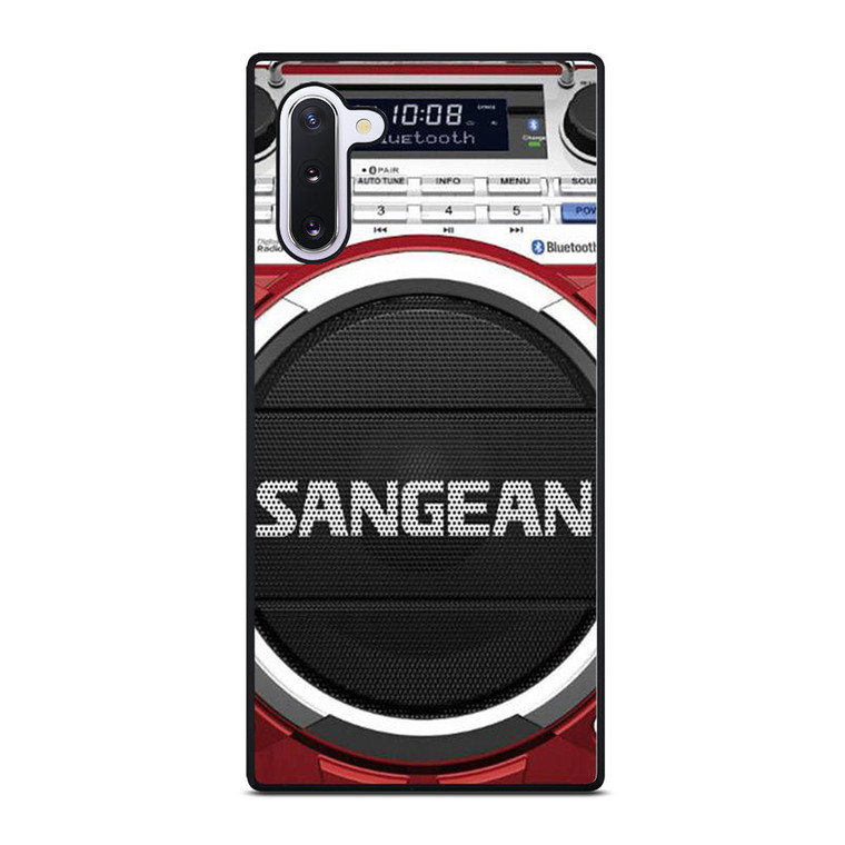 SANGEAN RED RADIO SPEAKER Samsung Galaxy Note 10 Case Cover