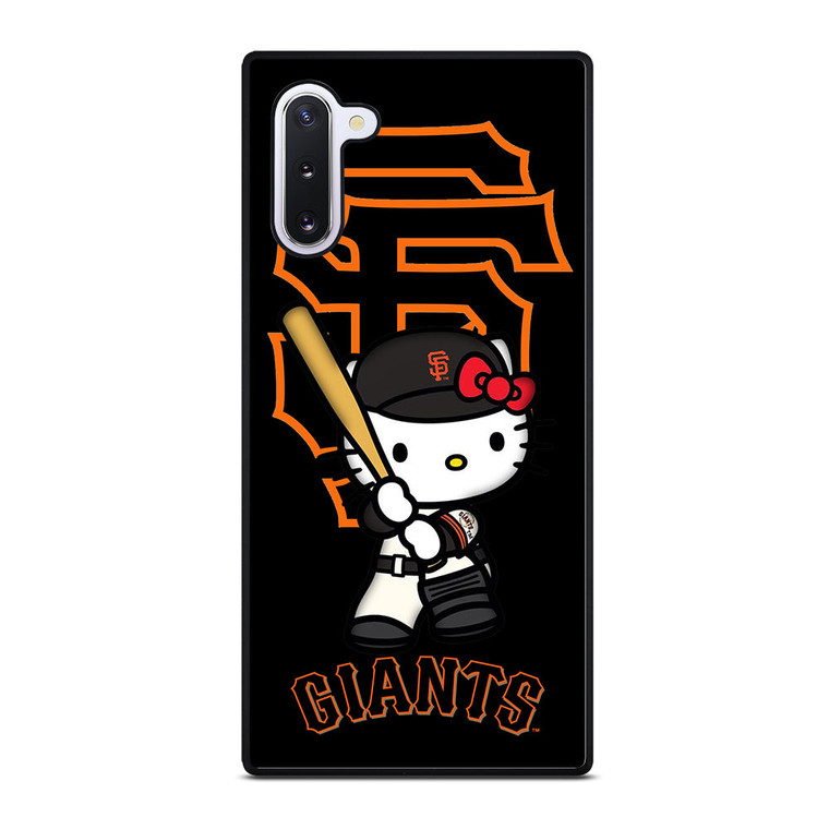 SAN FRANCISCO GIANTS HELLO KITTY Samsung Galaxy Note 10 Case Cover