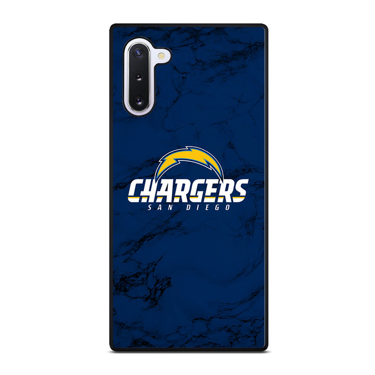 SAN DIEGO CHARGERS NFL FOOTBALL MARBLE Samsung Galaxy Note 10 Case Cover