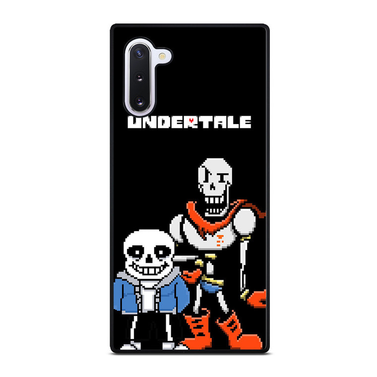 PAPYRUS AND SANS UNDERTALE 8BIT Samsung Galaxy Note 10 Case Cover