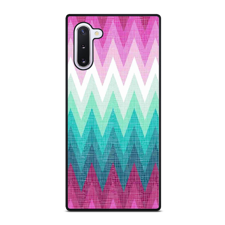 OMBRE PASTEL CHEVRON PATTERN 2 Samsung Galaxy Note 10 Case Cover