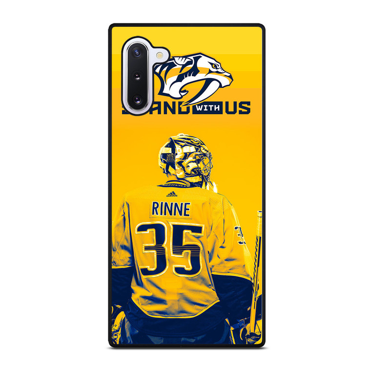 NASHVILLE PREDATORS STAND WITH US 2 Samsung Galaxy Note 10 Case Cover