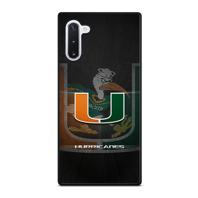 MIAMI HURRICANES UM 1 Samsung Galaxy Note 10 Case Cover