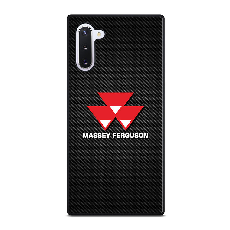 MASSEY FERGUSON TRACTOR LOGO CARBON Samsung Galaxy Note 10 Case Cover