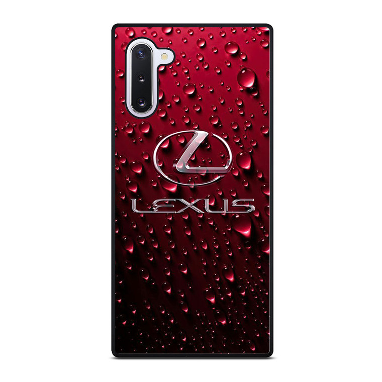 LEXUS RAINDROP LOGO Samsung Galaxy Note 10 Case Cover