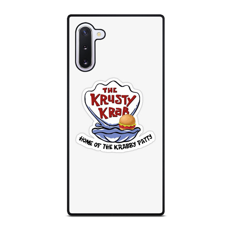KRUSTY KRAB SPONGEBOB LOGO Samsung Galaxy Note 10 Case Cover