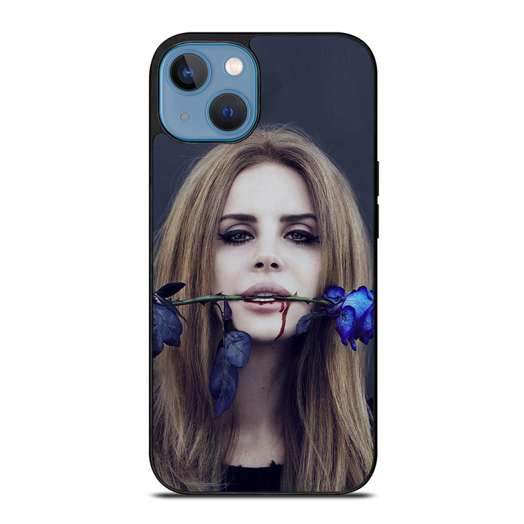 LANA DEL REY BLUE ROSE 1 iPhone 13 Case Cover