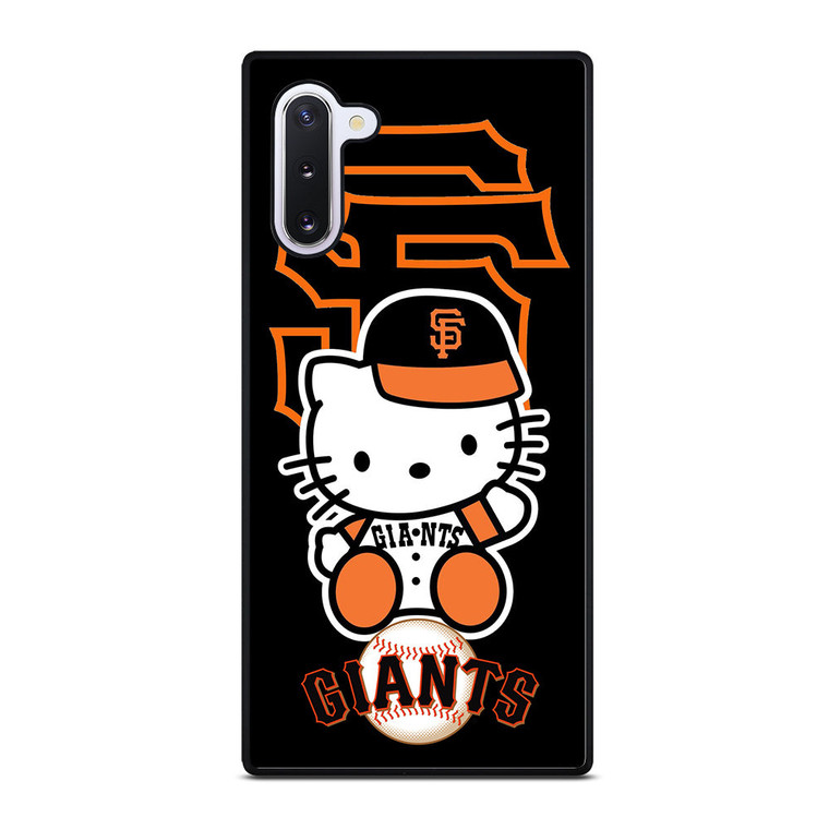 HELLO KITTY SAN FRANCISCO GIANTS Samsung Galaxy Note 10 Case Cover