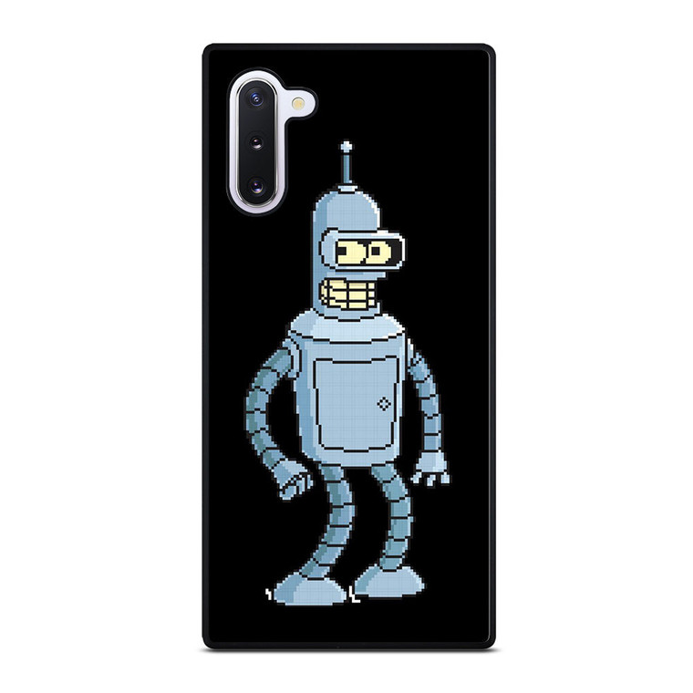 FUTURAMA BENDER 8BIT Samsung Galaxy Note 10 Case Cover FUTURAMA BENDER 8BIT Samsung Galaxy Note 10 Case Cover