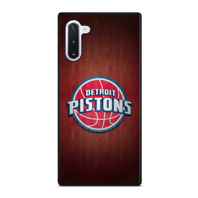 DETROIT PISTONS WOODEN LOGO Samsung Galaxy Note 10 Case Cover
