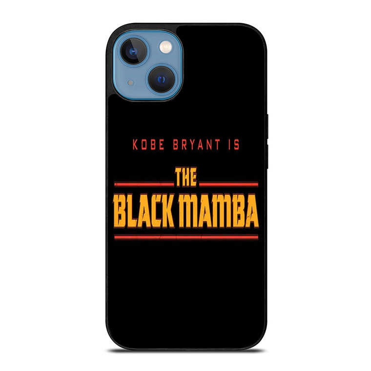 KOBE BRYANT THE BLACK MAMBA 2 iPhone 13 Case Cover