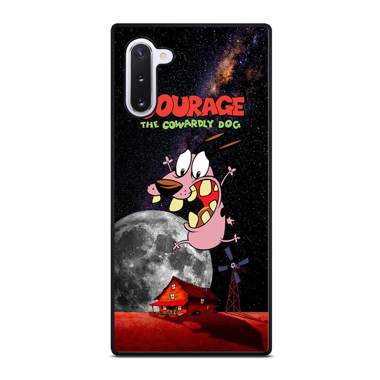 COURAGE THE COWARDLY DOG SPACE Samsung Galaxy Note 10 Case Cover