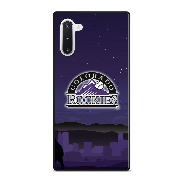 COLORADO ROCKIES BASEBALL ICON Samsung Galaxy Note 10 Case Cover COLORADO ROCKIES BASEBALL ICON Samsung Galaxy Note 10 Case Cover