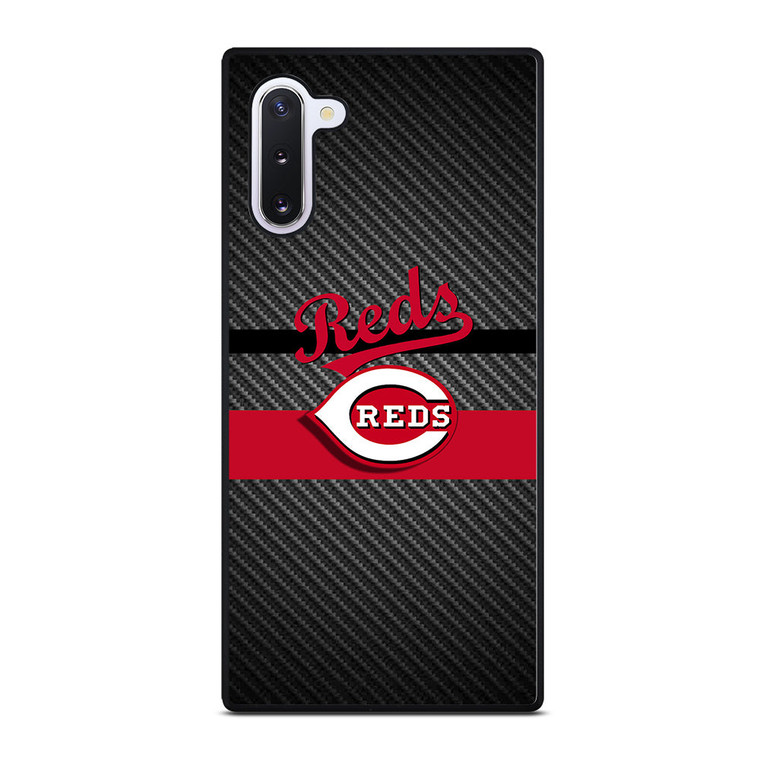 CINCINNATI REDS CARBON Samsung Galaxy Note 10 Case Cover