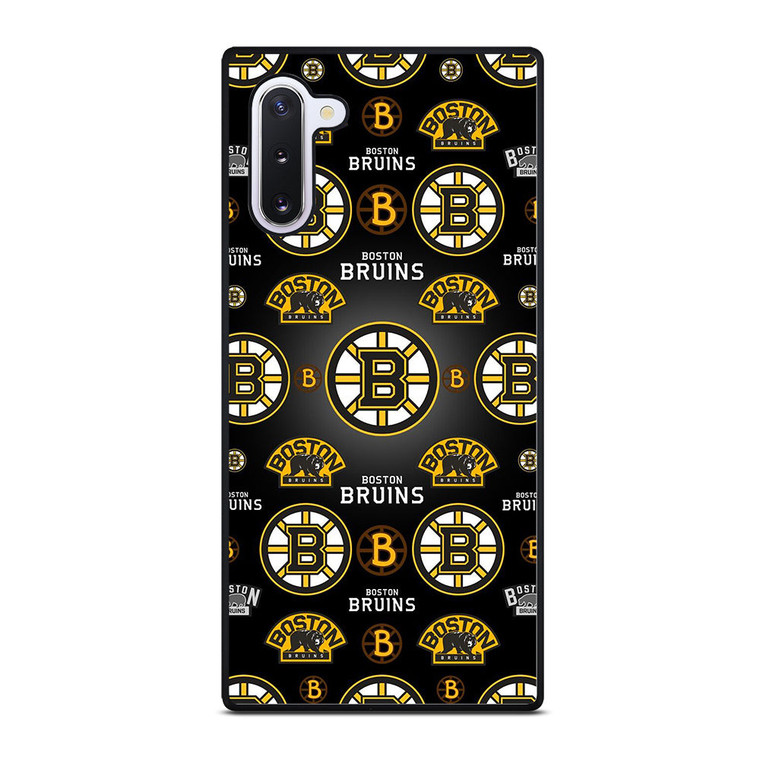 BOSTON BRUINS LOGO COLLAGE Samsung Galaxy Note 10 Case Cover