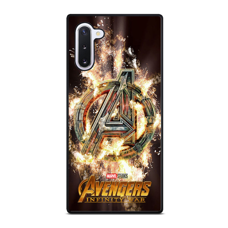 AVENGERS INFINITY WAR LOGO Samsung Galaxy Note 10 Case Cover