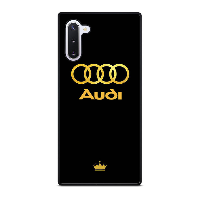 AUDI GOLD LOGO Samsung Galaxy Note 10 Case Cover