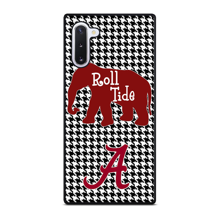 ALABAMA CRIMSON TIDE HOUNDSTOOTH Samsung Galaxy Note 10 Case Cover