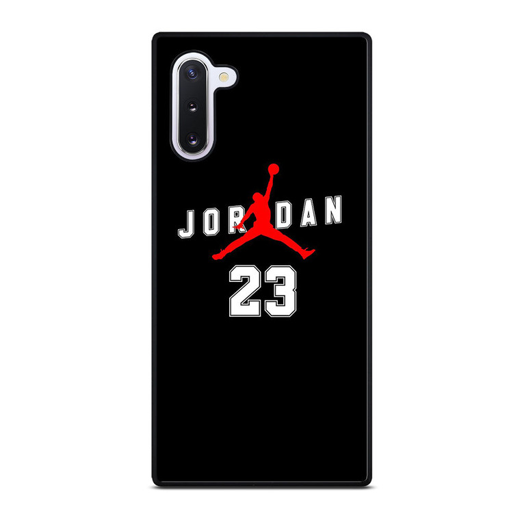 AIR JORDAN BLACK Samsung Galaxy Note 10 Case Cover