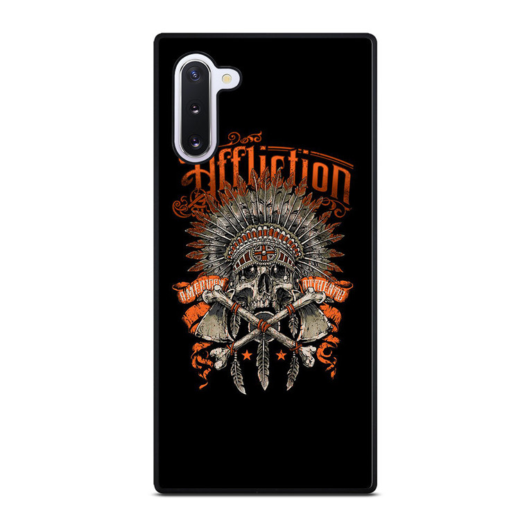 AFFLICTION SKULL Samsung Galaxy Note 10 Case Cover