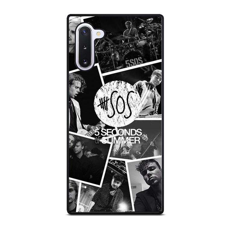 5 SECONDS OF SUMMER COLLAGE Samsung Galaxy Note 10 Case Cover
