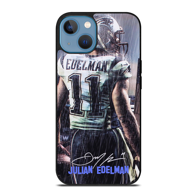 JULIAN EDELMAN PATRIOTS SIGNATURE iPhone 13 Case Cover JULIAN EDELMAN PATRIOTS SIGNATURE iPhone 13 Case Cover