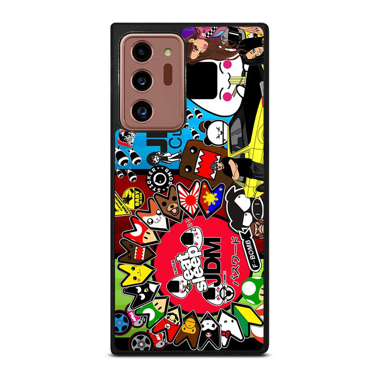 EAT SLEEP JDM COLLAGE Samsung Galaxy Note 20 Ultra Case Cover