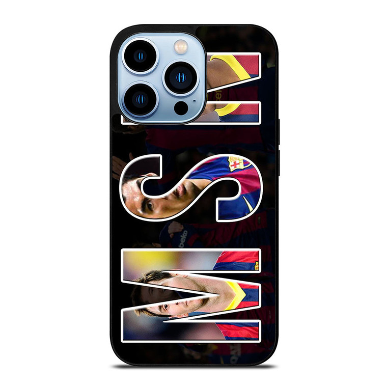 MESSI SUAREZ NEYMAR MSN 2 iPhone 13 Pro Max Case Cover