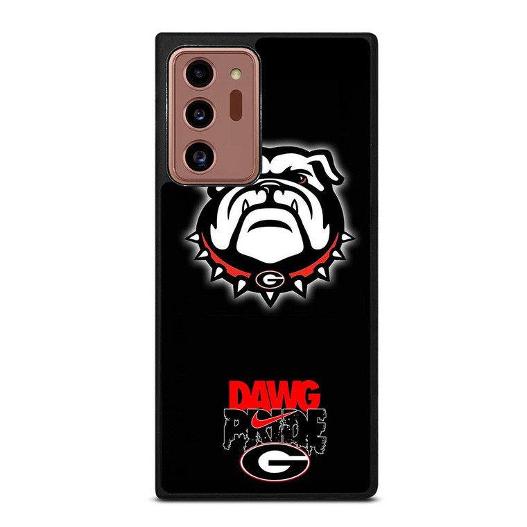 UNIVERSITY GEORGIA BULLDOGS 2 Samsung Galaxy Note 20 Ultra Case Cover