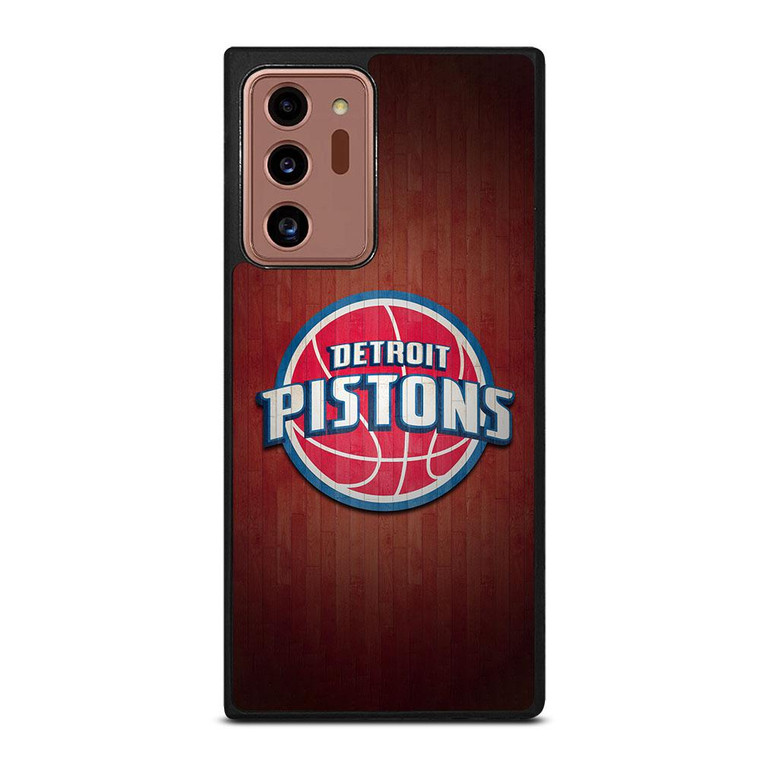 DETROIT PISTONS WOODEN LOGO Samsung Galaxy Note 20 Ultra Case Cover